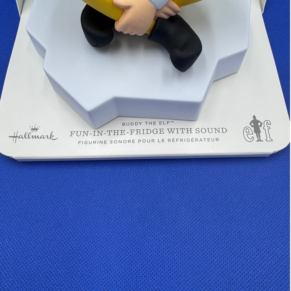 Buddy The Elf Hallmark Talking Fun in‎ Fridge Jokes Open Refrigerator Christmas - Picture 4 of 6